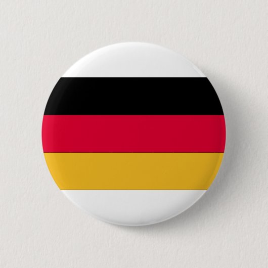 Duitse vlag ronde button 5,7 cm (Voorkant)