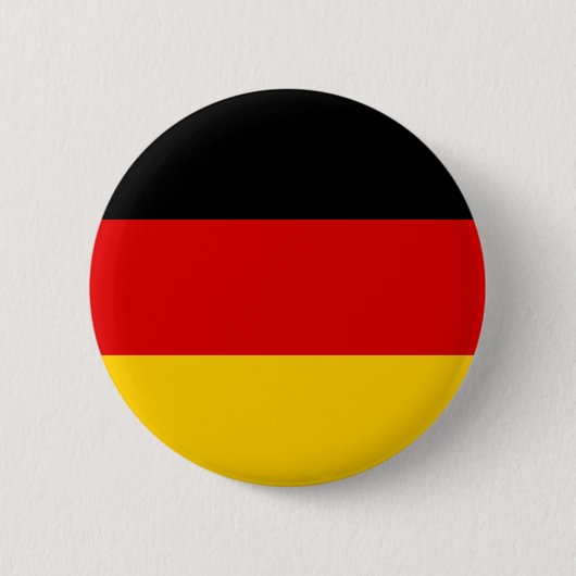 Duitse vlag ronde button 5,7 cm (Voorkant)