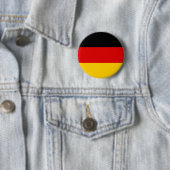 Duitse vlag ronde button 5,7 cm (In situ)