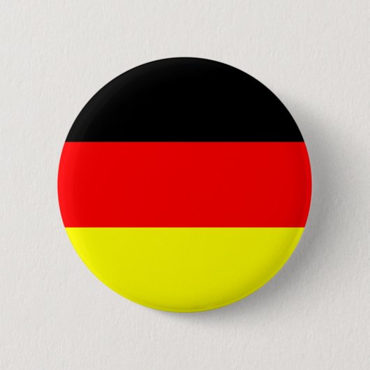 Duitse vlag ronde button 5,7 cm (Voorkant)