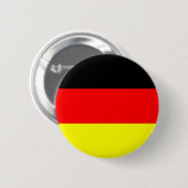 Duitse vlag ronde button 5,7 cm (Voorkant /achterkant)