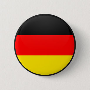 Duitse vlag ronde button 5,7 cm