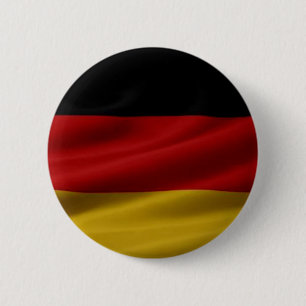 Duitse vlag ronde button 5,7 cm