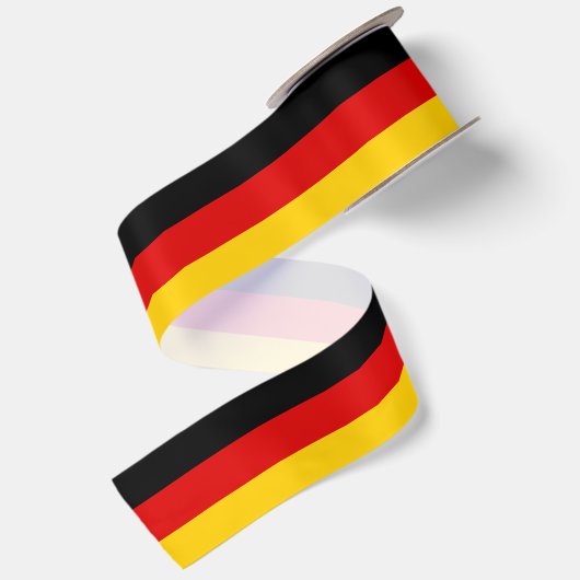 Duitse vlag satijnen lint (Achterkant)