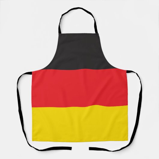 Duitse vlag schort (Voorkant)