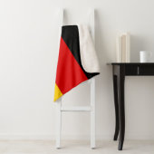 Duitse vlag sherpa deken (In situ)