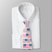 Duitse vlag Shhepherd Patriotic USA Stropdas (Gebonden)