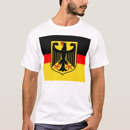 Duitse vlag — Shirt (Voorkant)