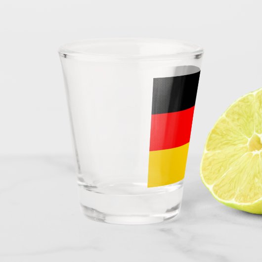 Duitse vlag shot glas (Links)