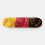 Duitse vlag skateboard (Horizontaal)