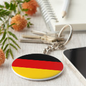 Duitse vlag sleutelhanger (Zijkant)