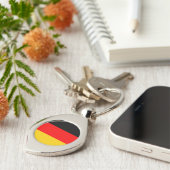 Duitse vlag sleutelhanger (Zijkant)