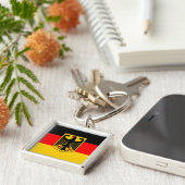 Duitse vlag sleutelhanger (Zijkant)