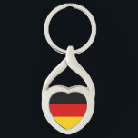 Duitse vlag sleutelhanger<br><div class="desc">De nationale vlag van Duitsland.</div>