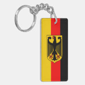 Duitse vlag sleutelhanger (Voorkant Links)