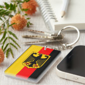 Duitse vlag sleutelhanger (Voorkant Rechts)