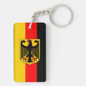 Duitse vlag sleutelhanger (achterkant)