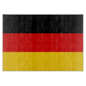 Duitse vlag snijplank (Voorkant)