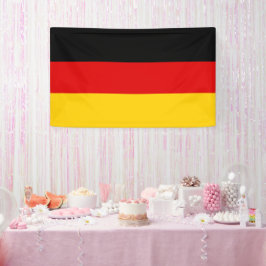 Duitse vlag spandoek