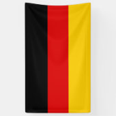 Duitse vlag spandoek (Verticaal)