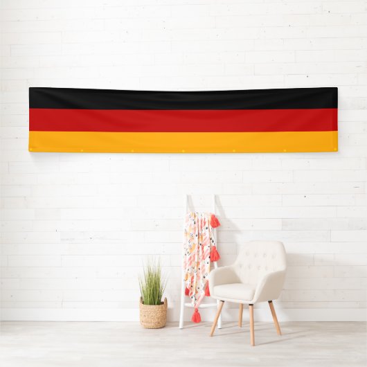 Duitse vlag spandoek (Insitu)