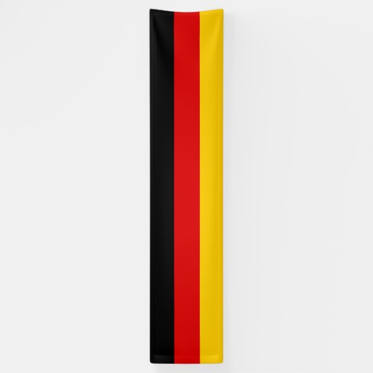 Duitse vlag spandoek (Verticaal)