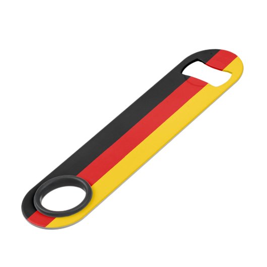 Duitse vlag speed flessenopener (Achterkant Gekanteld)