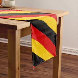 Duitse vlag & sport fan house decor / Duitsland Korte Tafelloper