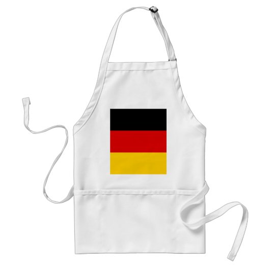 Duitse vlag standaard schort (Voorkant)