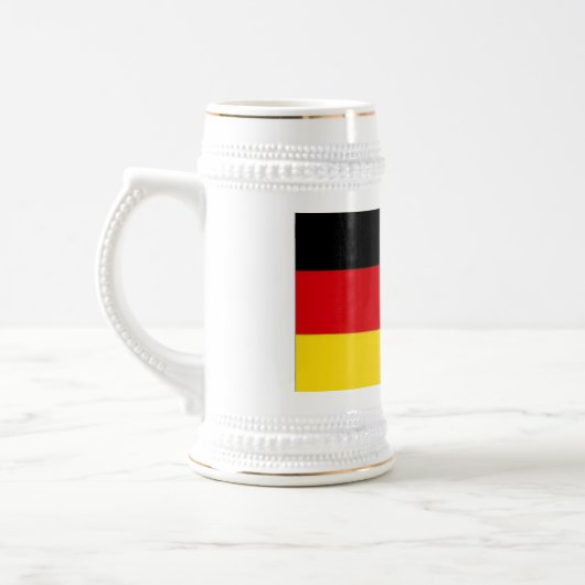 Duitse vlag Stein Bierpul (Links)
