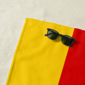 Duitse vlag strandlaken (In situ)