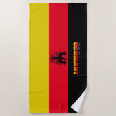 Duitse vlag strandlaken (Voorkant)