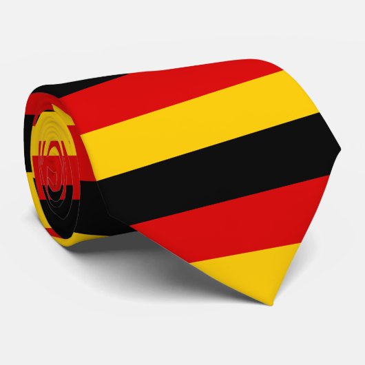 Duitse vlag stropdas (Opgerold)