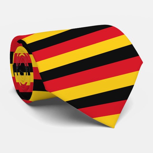 Duitse vlag stropdas (Opgerold)