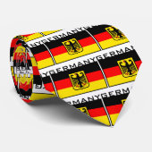 Duitse vlag stropdas (Opgerold)