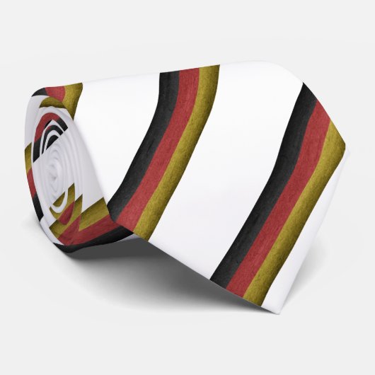 Duitse vlag stropdas (Opgerold)