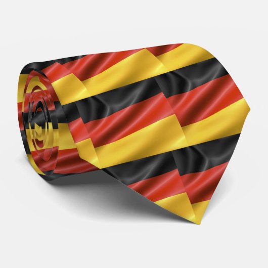 Duitse vlag stropdas (Opgerold)