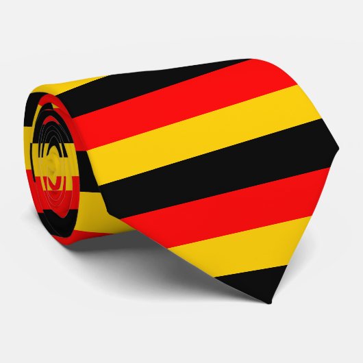 Duitse vlag stropdas (Opgerold)