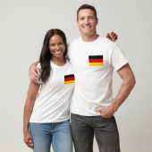 Duitse vlag t-shirt (Unisex)