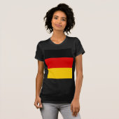 Duitse vlag t-shirt (Voorkant volledig)