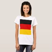 Duitse vlag t-shirt (Voorkant volledig)