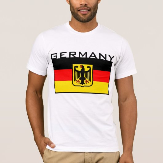 Duitse vlag t-shirt (Voorkant)