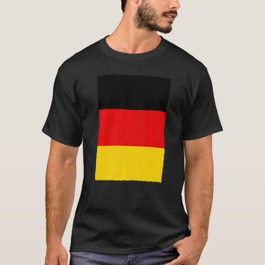 Duitse vlag t-shirt (Voorkant)