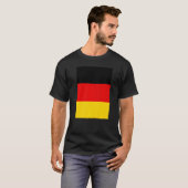Duitse vlag t-shirt (Voorkant volledig)