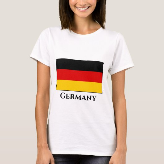 Duitse vlag t-shirt (Voorkant)