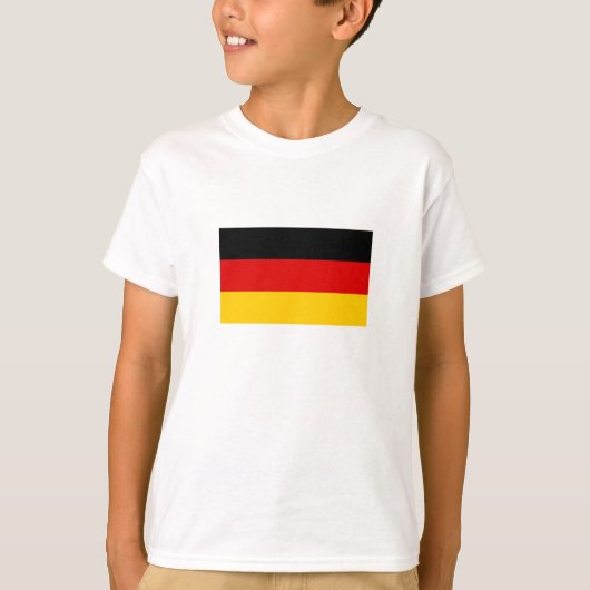 Duitse vlag t-shirt (Voorkant)