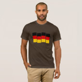 Duitse vlag t-shirt (Voorkant volledig)