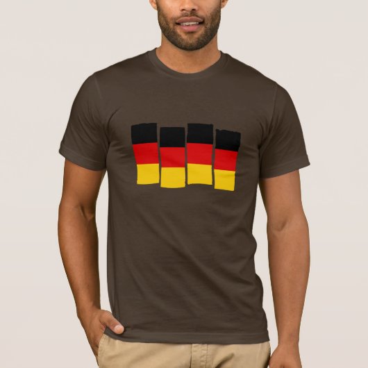 Duitse vlag t-shirt (Voorkant)