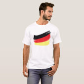 Duitse vlag t-shirt (Voorkant volledig)