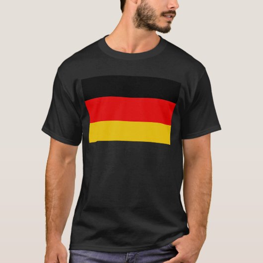 duitse vlag t-shirt (Voorkant)